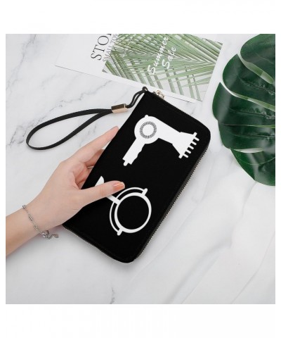 Hairdresser Hairstylist Love Fashionable Handheld Wallet Credit Card Change Handbag Travel Purses Money Organizers Cell Phone...