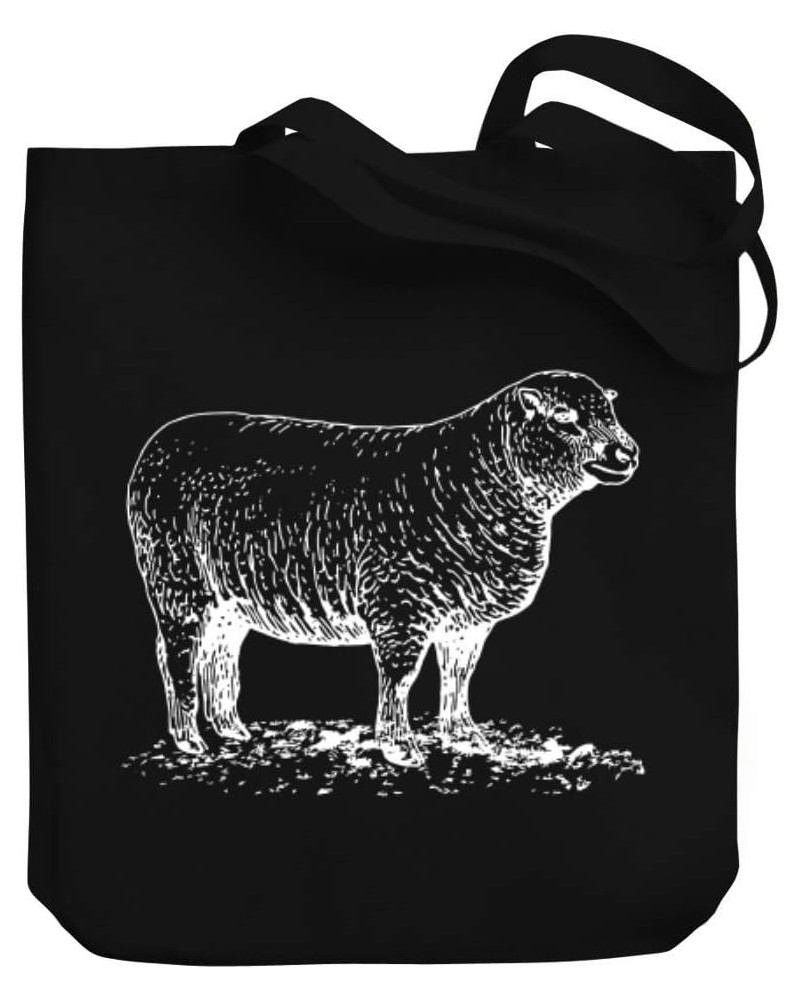 Sheep sketch Canvas Tote Bag 10.5" x 16" x 4 $17.20 Totes