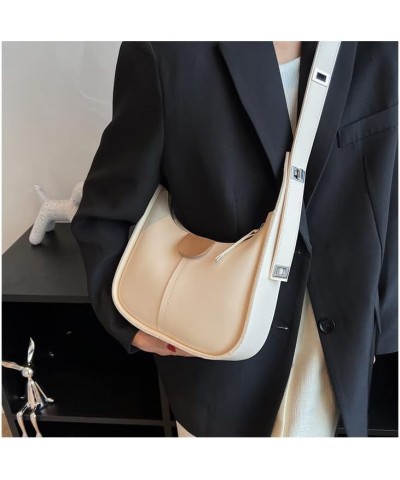 Y2k Purse Vintage Women's Shoulder Crossbody Bag Women's PU Leather Fashion Handbag Clutch Y2k Accessories (Khaki) Beige $28....