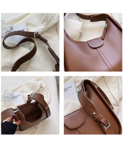 Y2k Purse Vintage Women's Shoulder Crossbody Bag Women's PU Leather Fashion Handbag Clutch Y2k Accessories (Khaki) Beige $28....