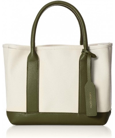 cache cache(カシュカシュ) Partition Canvas Tote Bag Ka $46.90 Totes