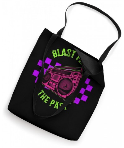 Music Blast From Past Music Lover Old Beats Music Retro 80's Tote Bag $15.25 Totes