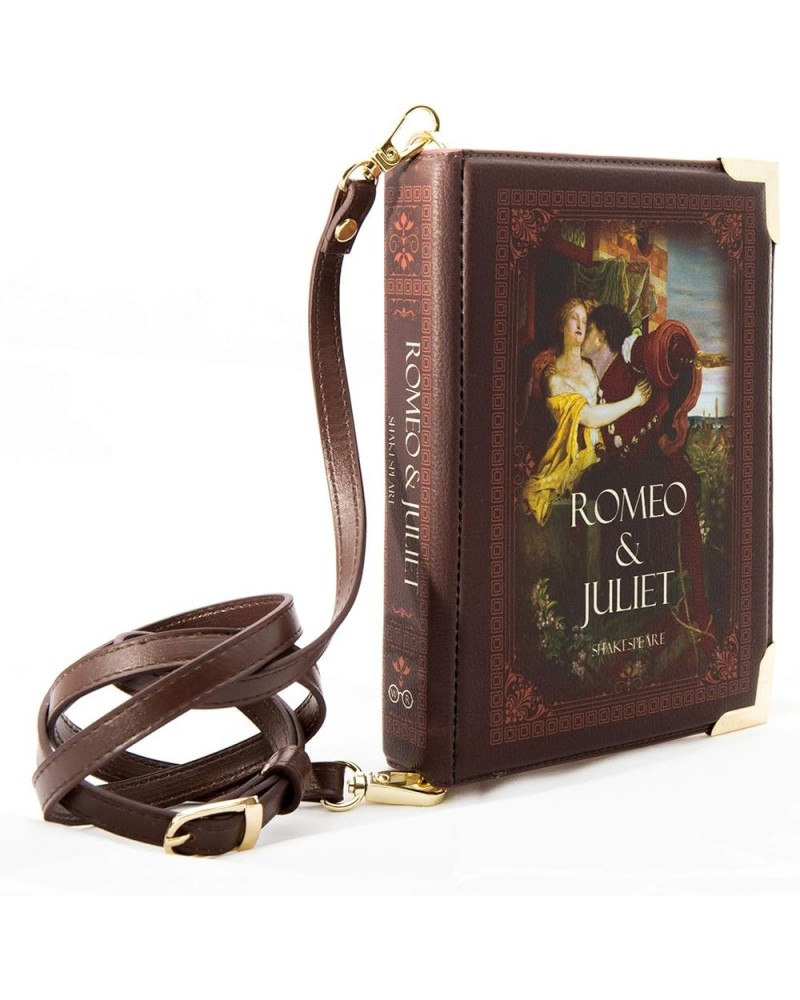 Book Themed Purse for Literary Lovers - Ideal Literary Gift for Readers & Bookworms - Handbag & Crossbody Bag Romeo and Julie...