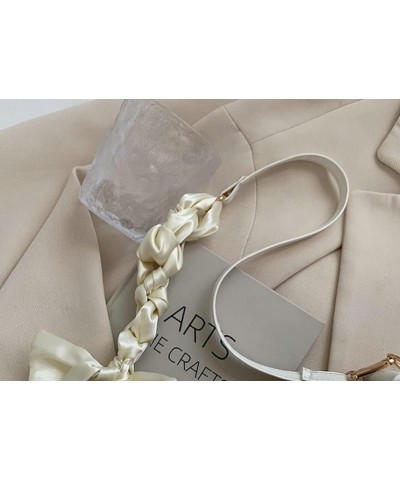 Women Tote Bag Fairy Shoulder Bag Trendy Hobo Handbag Beach Bag Purse with Pearl Handle Removable Strap A-khaki $33.39 Totes