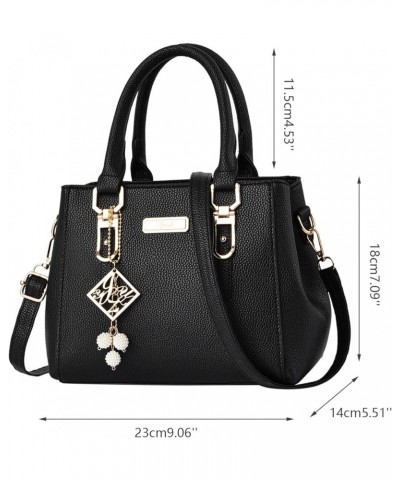 Crossbody Bag Purses for Women, Casual Leather Messenger Bag Large Capacity Handbag Fashion Womens Bag Dark Gray $28.60 Shoul...