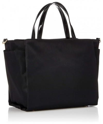 B01-08-03 Enamel x Nylon, Multi-Pocket 2-Way Tote Black (Black 19-3911tcx) $54.58 Totes