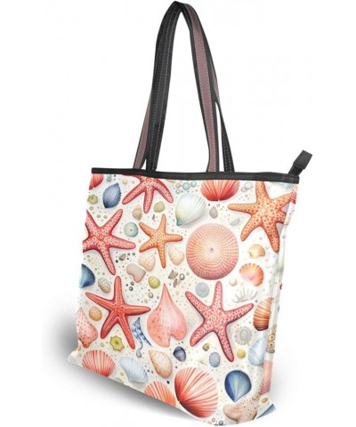 Tote Bag for Women with Zipper,Polyester Tote Purse Holiday Tote Bag Work Handbag Women Gift 2 $12.86 Totes