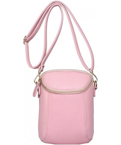 Crossbody Purses for Women Mini Messenger Shoulder Handbag Wallet Stylish Cell Phone Purse with Adjustable Strap Pink $15.95 ...