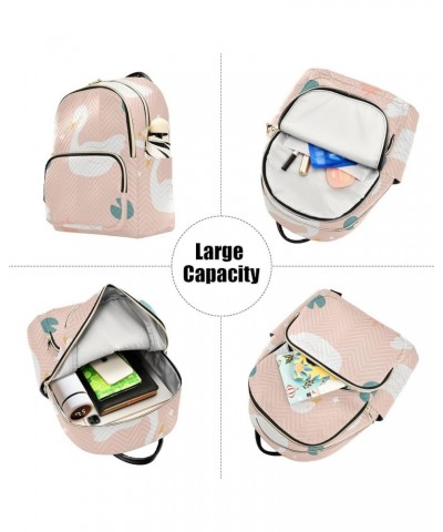 Mouse Cartoon Women's Backpack Wallet Casual Small Backpack Fashion Women's Travel Bag School Backpack Color120 Medium $19.94...