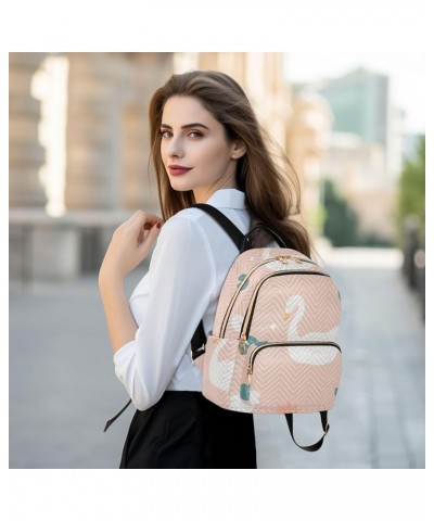 Mouse Cartoon Women's Backpack Wallet Casual Small Backpack Fashion Women's Travel Bag School Backpack Color120 Medium $19.94...