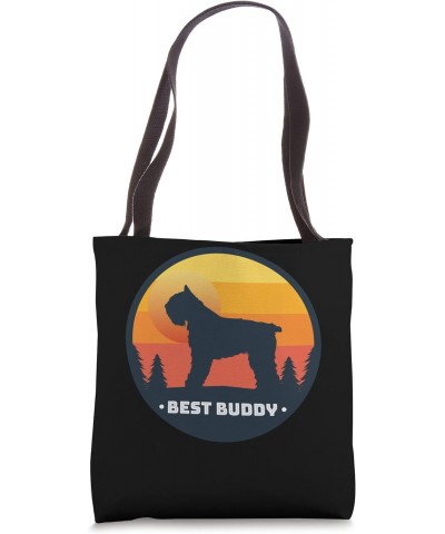 Chornyi Tchiorny Black Terrier Dog Breed Tote Bag $11.54 Totes