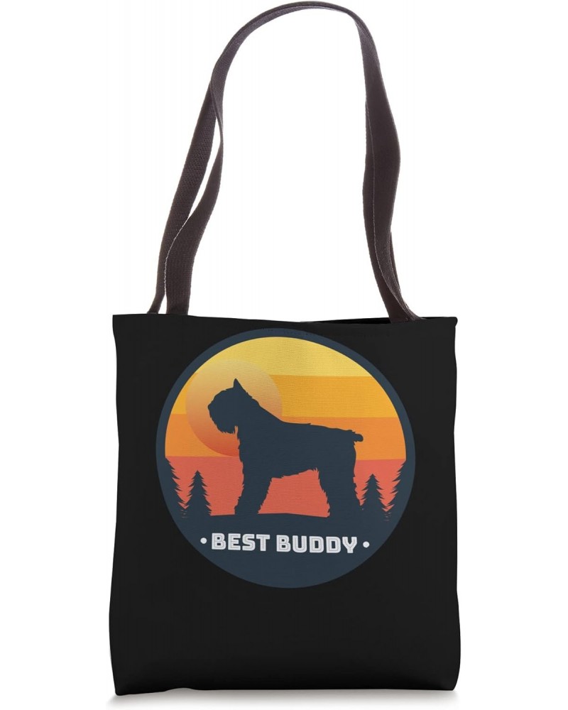 Chornyi Tchiorny Black Terrier Dog Breed Tote Bag $11.54 Totes