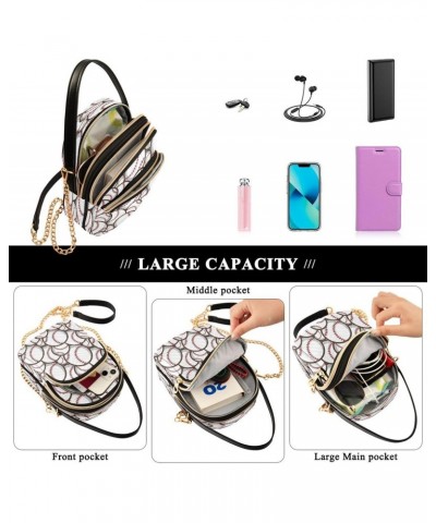 Baseball Vintage Crossbody Bag Small Shoulder Handbags Leather Purse for Women $13.00 Crossbody Bags