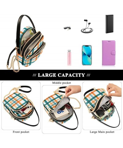 Small Crossbody Handbag for Women Mini Over Shoulder Purse with Three Zippered Pockets Durable Travel Purse Color-hf018 $12.4...