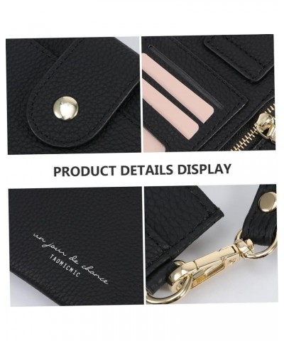 2 pcs Giftsblack Lovely Wallet Phone Portable Bag Holder Women Key Storage Cell Simple Cellphone Creative Attractive Bags Tra...