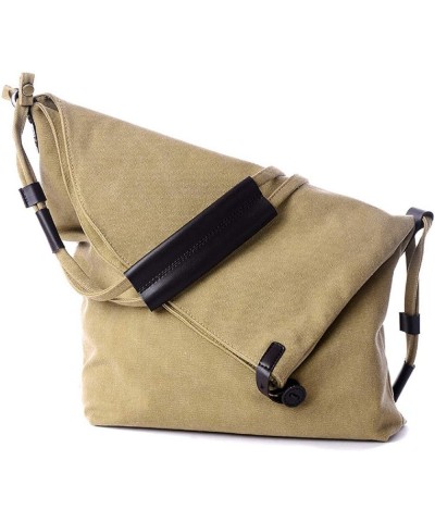 Canvas Crossbody Bag for Women Messenger Purse Handbags Shoulder Bag Hobo Totes Khaki $31.64 Totes