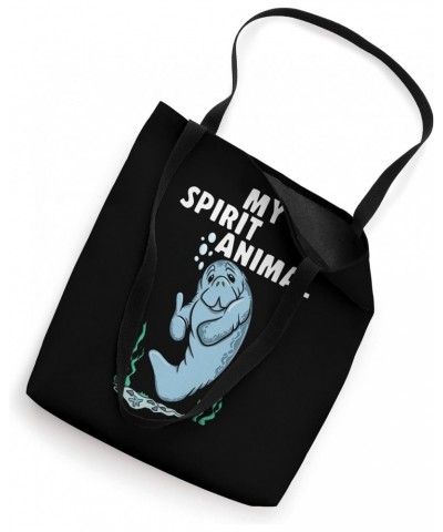 Funny MY SPIRIT ANIMAL Manatee Lovers Tote Bag $15.14 Totes