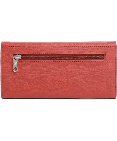 Women's Kiwi Two Fold Wallet (Red) (FC-106), Red, Mediu,, Casual $14.58 Wallets