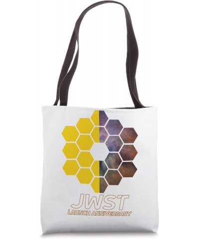 Webb Space Telescope Launch Anniversary Celebration JWST Tote Bag $12.58 Totes