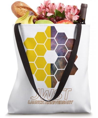 Webb Space Telescope Launch Anniversary Celebration JWST Tote Bag $12.58 Totes