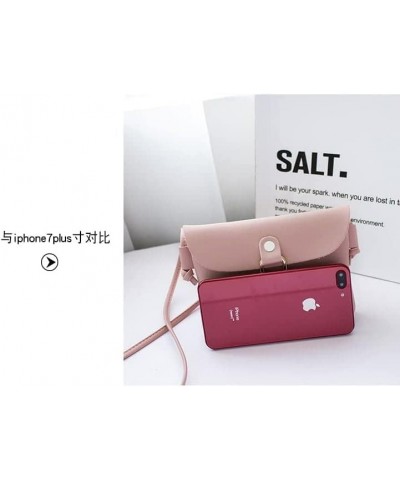 Small Crossbody Bags for Women Lightweight Design Mini Shoulder Bag Cute Leather Purse Wine Red $12.38 Totes