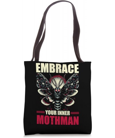 Mothman Cryptid Legendary Creature Cryptozoology Tote Bag $12.99 Totes