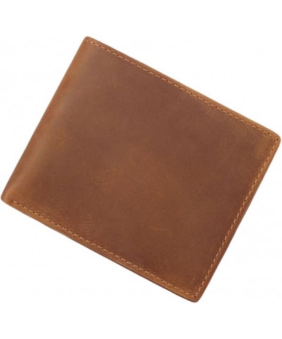 1pc Men's Bi-fold Wallet Cowhide European and American Man $8.95 Wallets