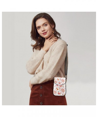 Stylish PU Leather Phone Purse with Credit Card Slots - Versatile Fashion Bag for Women Funny Cute Hedgehogs Multicoloured5 $...