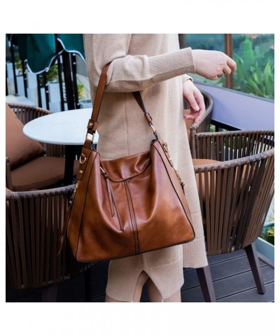 Shoulder Bags for Women Luxury Handbag Designer Women Messenger Bag Vintage Tote Grey $18.14 Totes