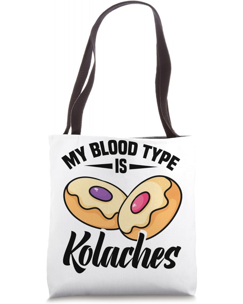 Kolache Lover Frozen Kolache Sausage Roll Bosnian Food Tote Bag $16.23 Totes