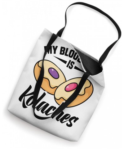 Kolache Lover Frozen Kolache Sausage Roll Bosnian Food Tote Bag $16.23 Totes