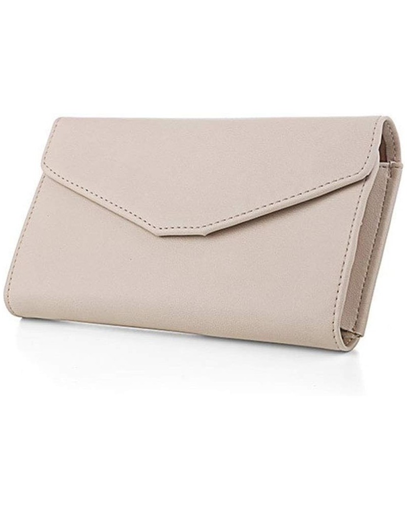 Vintage Women's RFID Blocking Trifold Wallets Beige $9.35 Wallets