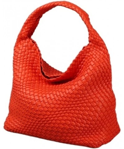 Handbag for Women Fashion Woven Shoulder Bag for Womens Handbag (Color : Blue, Size : 6.5 * 6 * 4'') 6.5*6*4'' Orange $87.62 ...