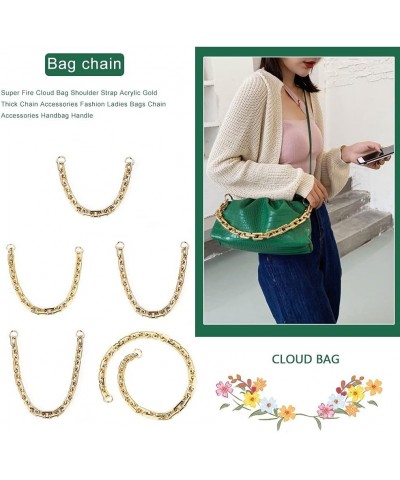 Bags Strap 45/55/65/85cm Long Gold Thick Chain Replacement Chain Bag Women Shoulder Handbags Accessories Handbags for Women, ...