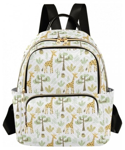 Cute Cartoon Animal and Plant Backpack Purse for Women Lightweight Back Pack Casual Daypack Travel Shoulder Bag Bookbag - S S...