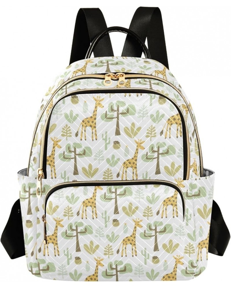 Cute Cartoon Animal and Plant Backpack Purse for Women Lightweight Back Pack Casual Daypack Travel Shoulder Bag Bookbag - S S...