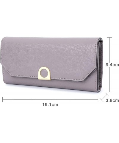 Wallets for Women, Card Holder Trifold Ladies Wallets Coins Zipper Pocket Clutch Travel Purse with ID Window (Red) Red $16.36...