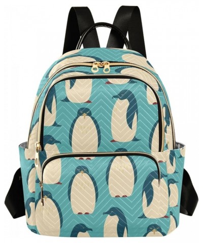 Fashion Backpack Mini Backpack Purse Casual Daily Backpack Penguin for Travel for College Work Medium $16.34 Backpacks