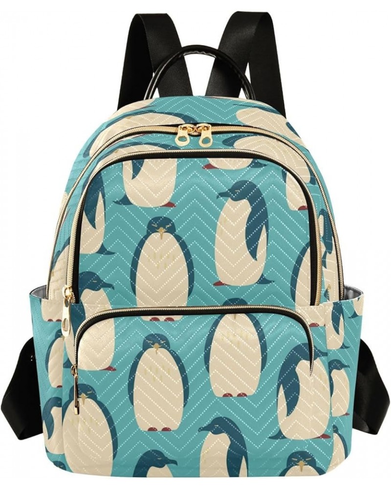 Fashion Backpack Mini Backpack Purse Casual Daily Backpack Penguin for Travel for College Work Medium $16.34 Backpacks