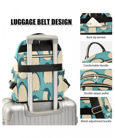 Fashion Backpack Mini Backpack Purse Casual Daily Backpack Penguin for Travel for College Work Medium $16.34 Backpacks