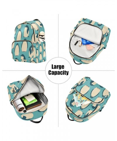 Fashion Backpack Mini Backpack Purse Casual Daily Backpack Penguin for Travel for College Work Medium $16.34 Backpacks