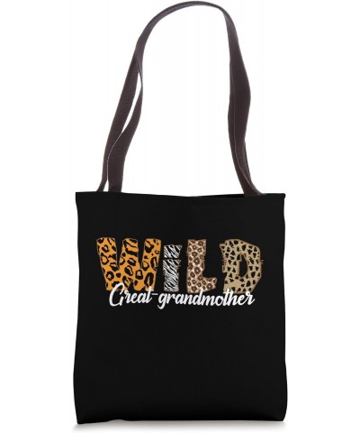 Wild Great-Grandmother Zoo Born Wild Birthday Safari Jungle Tote Bag $11.75 Totes