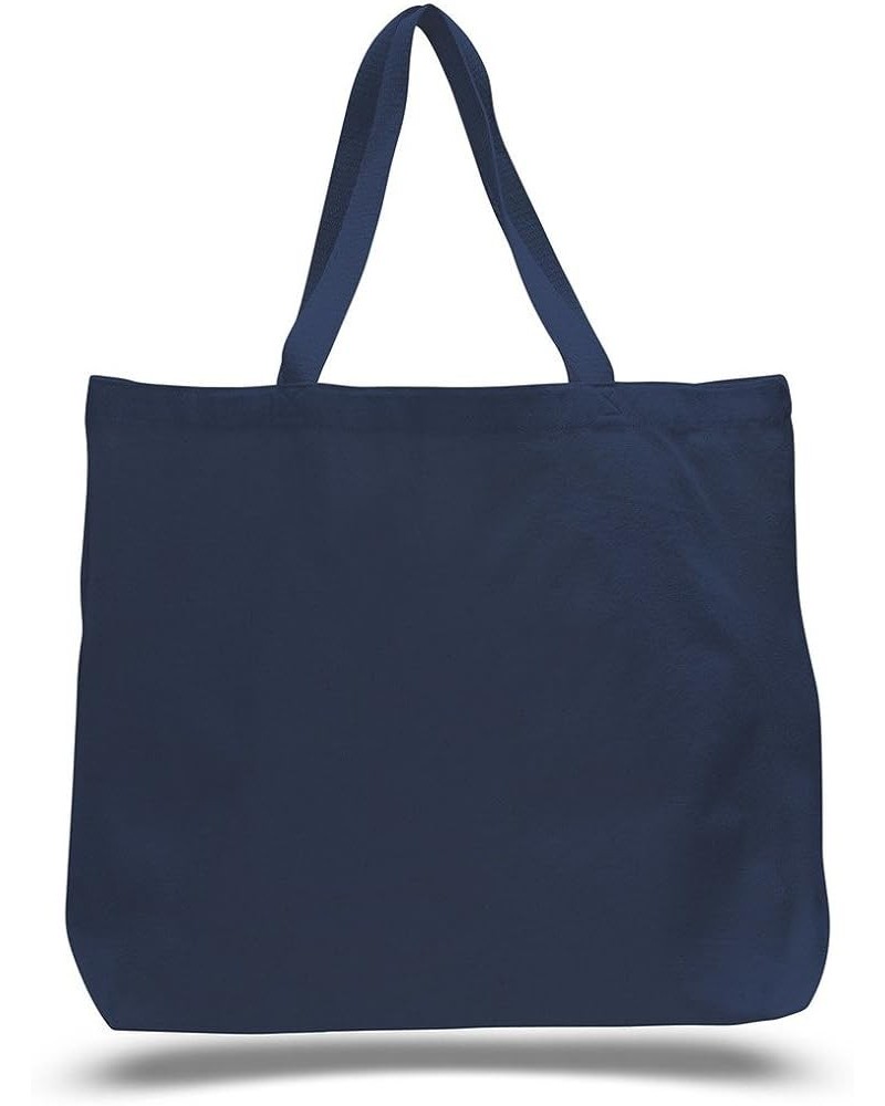 Set of 15-Durable Canvas Extra Large Tote Bag Navy $24.29 Totes