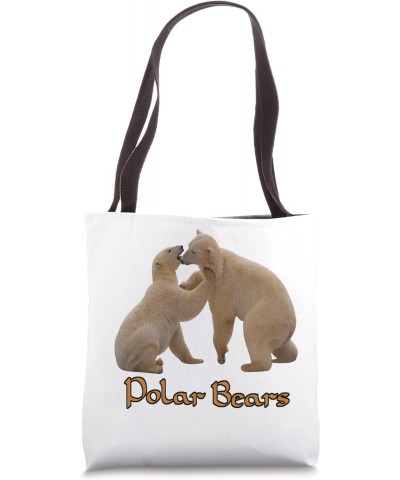 Polar Bears Tote Bag $10.72 Totes