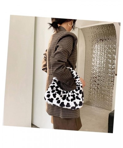 2pcs Plush Rabbit Handbag Travel Tote Zebra Accessories Faux Fur Purse Zebra Gifts Shoulder Purse Ladies Black-1x2pcs $15.56 ...