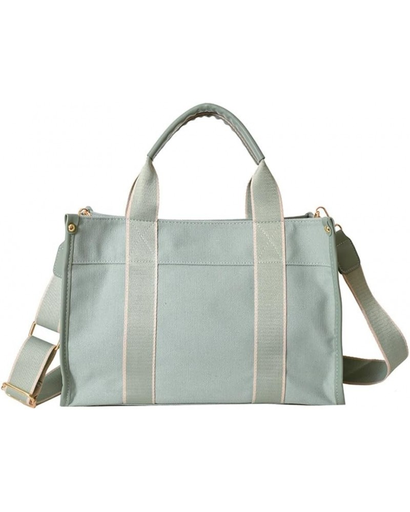 Tote Bag Women Canvas Large Tote Crossbody Shoulder Handbags Casual College Bag Stylish Hobo Bag 2023 Green-small $27.97 Totes