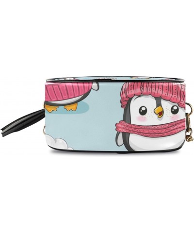 Women's Cute Penguin Animal Blue Crossbody Bag Fashion Purses Bag Cross Body Bag Shoulder Handbag with Adjustable Chain Strap...