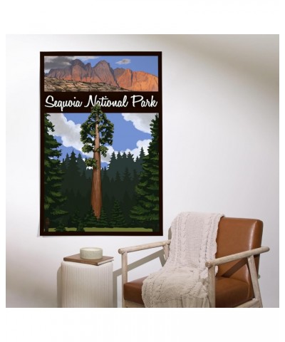 36x54 Inch Giclee Art Print Wall Decor, Sequoia National Park, California, Big Tree and Palisades $43.20 Totes