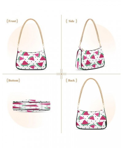 Cute Watermelon Polka Dot Women's Handbags Tote Crossbody Bag Purse Ladies Shoulder Bag Hobo Handbag $17.09 Totes