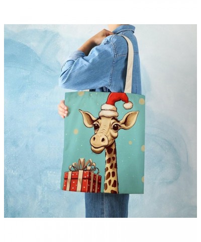 Canvas Tote Bag Cartoons House Makeup Bags Hello Winter Holiday Aesthetic Cute Vintage Tote Bags Gifts Totebag-9 $10.44 Totes